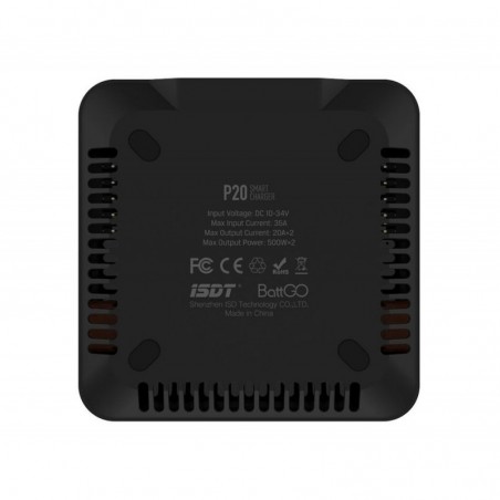 Chargeurs - ISDT P20 DUAL DC 8S/20A/500W - FLASH RC