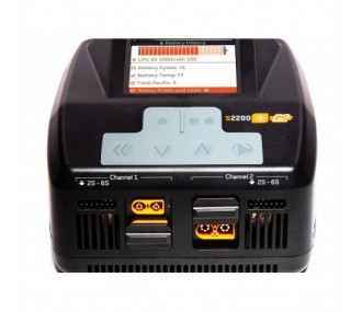 Chargers - Charger Spektrum Smart S2200 G2 2x200W AC 220V - FLASH RC
