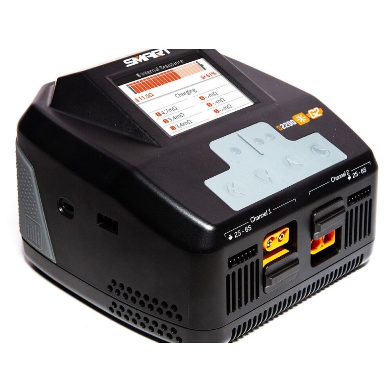 Ladegeräte - Ladegerät Spektrum Smart S2200 G2 2x200W AC 220V - FLASH RC