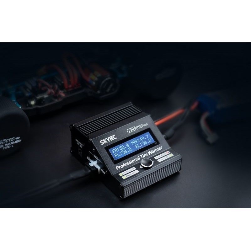 Altri accessori per auto RC - SKYRC RSTW PRO V3 1/10th riscaldatore di pneumatici (tazze in silicone) - FLASH RC