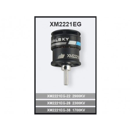 Outrunner - Motore Dualsky XM2221EG-28 (23g, 2300kV, 104W) - FLASH RC