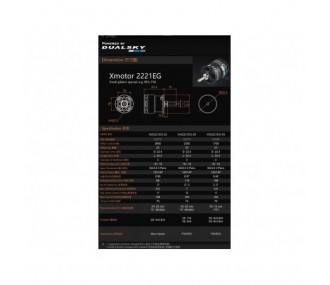 Outrunner - Dualsky-Motor XM2221EG-28 (23g, 2300kV, 104W) - FLASH RC 2