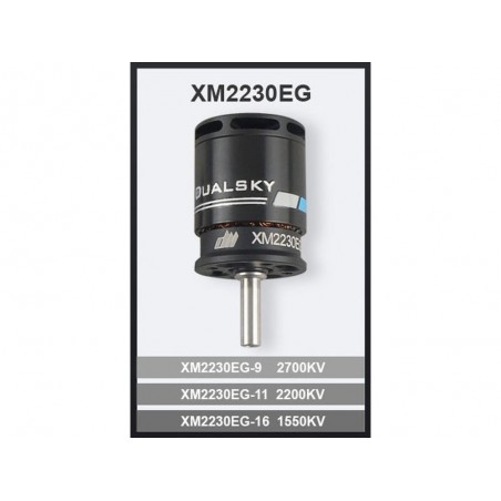 Outrunner - Dualsky-Motor XM2230EG-16 (42g, 1550kV, 278W) - FLASH RC
