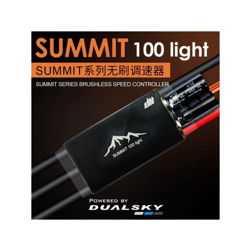 Brushless - Controleur Brushless 100A Light - Summit Dualsky - FLASH RC