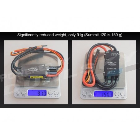 Brushless - Regolatore brushless leggero da 100A - Summit Dualsky - FLASH RC