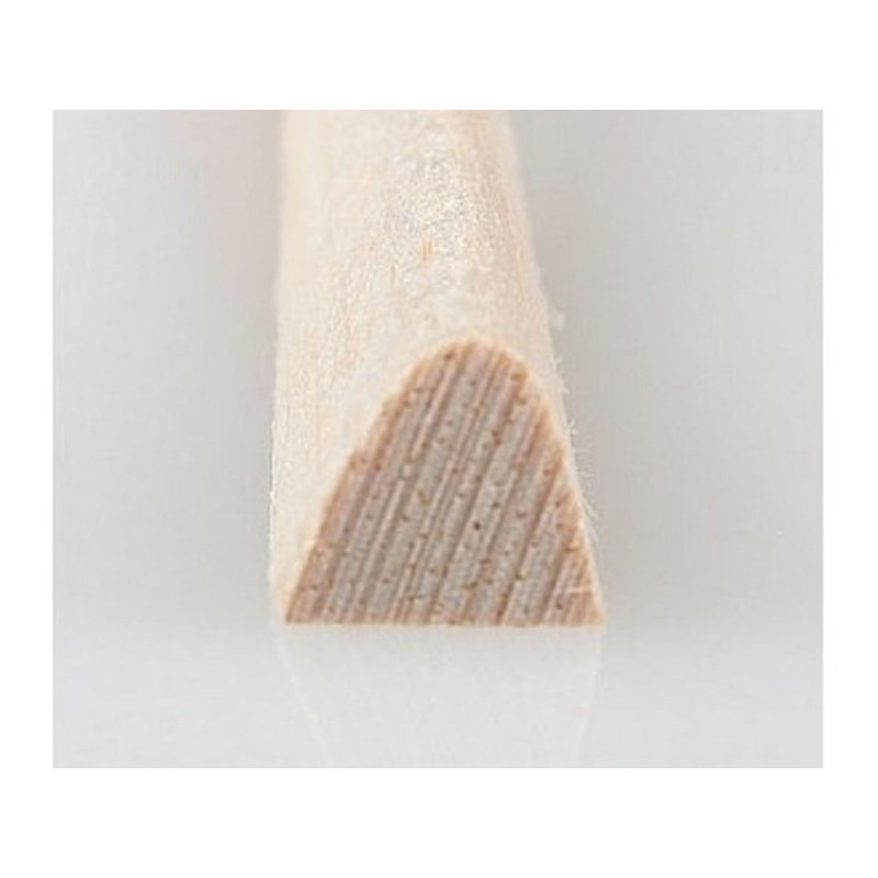Bordi d'attacco - Bordo d'attacco in balsa 10x12mm, lunghezza 1m - FLASH RC