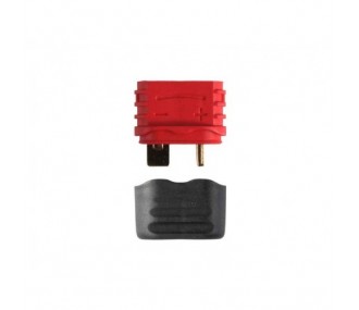 Enchufe Deans / Mini Deans - Enchufe Deans con tapón (10 uds) Amass - FLASH RC 2