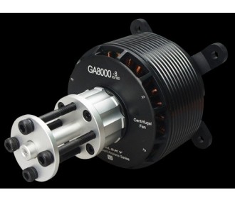 Outrunner - Moteur Dualsky GA8000.9 (1140g, 140kV, 4000W) - FLASH RC 2