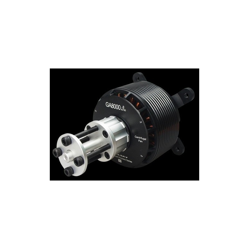 Outrunner - Motore Dualsky GA8000.9 (1140g, 140kV, 4000W) - FLASH RC