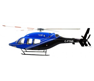 Fusoliere, accessori Elicottero - Bell 429 compactor Blu/Nero classe 700 - FLASH RC