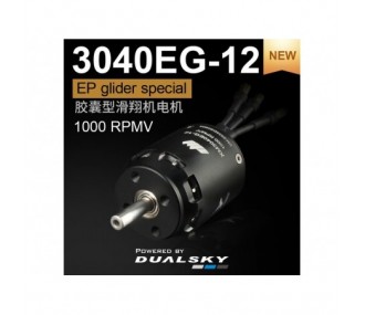 Outrunner - Motor Dualsky XM3040EG-12 (104g, 1000kV, 560W) - FLASH RC