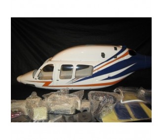Fuselages, accessories Helicopter - Bell 429 compactor Merci Flight class 700 - FLASH RC