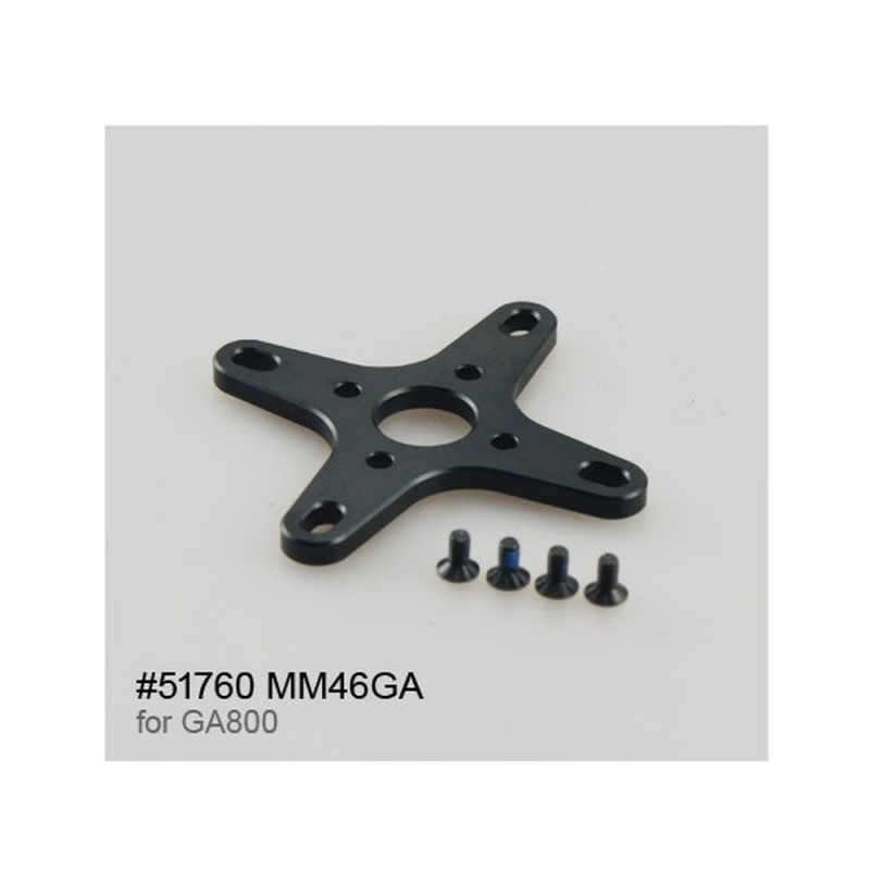 Soporte de motor - Soporte en cruz para motores de la serie GA800 DUALSKY - FLASH RC