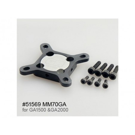 Support moteur - Croix de fixation pour moteurs série GA1500(R) et GA2000(R) DUALSKY - FLASH RC