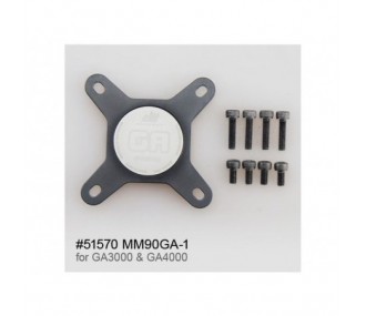 Motorhalterung - Befestigungskreuz für Motoren der Serien GA3000 und GA4000 DUALSKY - FLASH RC