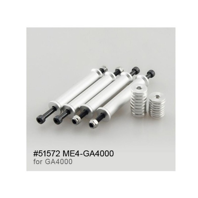 Motor mount extensions - Motor mount extension for GA4000 DUALSKY series - FLASH RC