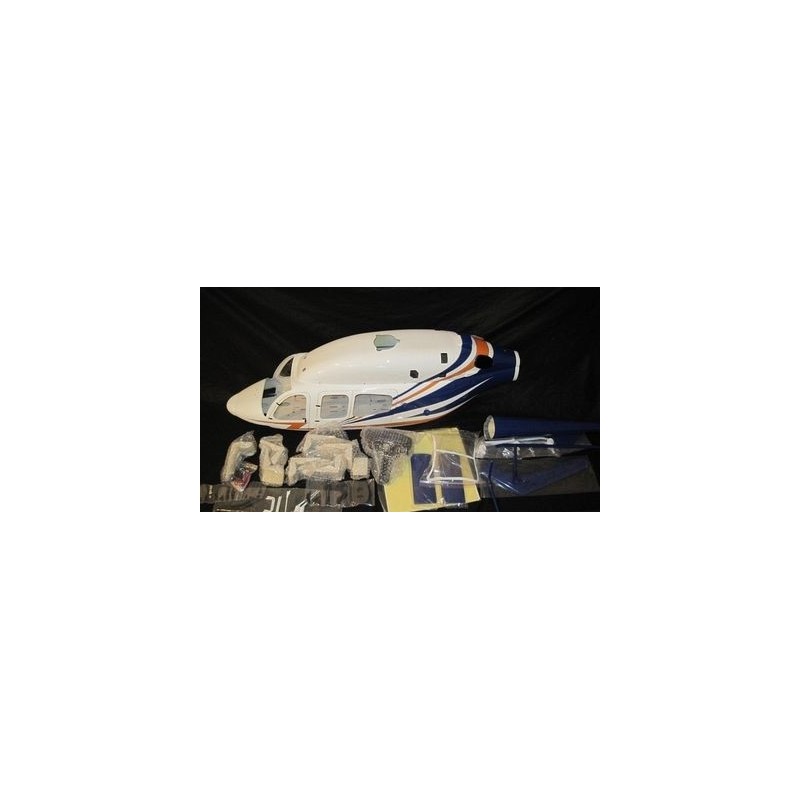Fuselages, accessories Helicopter - Bell 429 compactor Merci Flight class 700 - FLASH RC