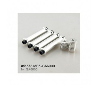 Motor mount extensions - Motor mount extension for GA6000 and GA8000 series DUALSKY - FLASH RC