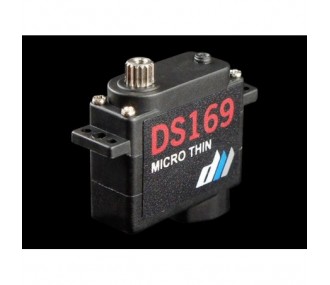 Servo analogique micro Dualsky DS169 (9g, 2.8kg/cm, 0.06s/60°) - FLASH RC