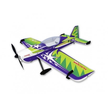 RC Kunstflugzeuge - Flugzeug Hacker model MX 2 grün ARF ca.1.20m - FLASH RC