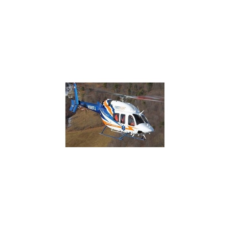 Fusoliere, accessori Elicottero - Bell 429 compattatore Merci Flight classe 700 - FLASH RC