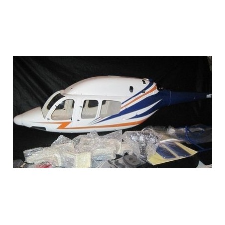Fuselages, accessoires Hélico - Bell 429 compactor Merci Flight classe 700 - FLASH RC