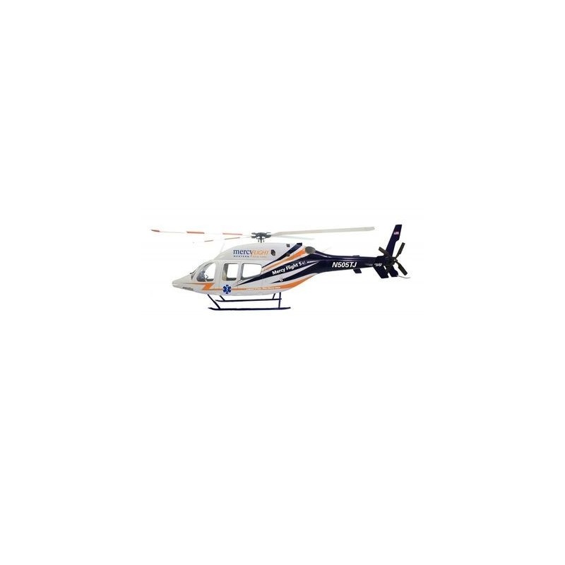 Fuselages, accessoires Hélico - Bell 429 compactor Merci Flight classe 700 - FLASH RC