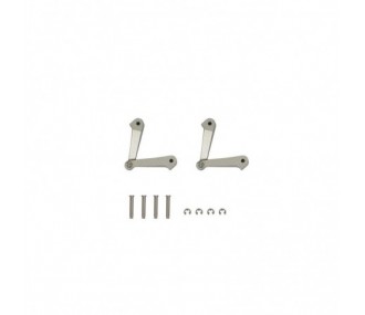 Zubehör (Teile) - Retract C-Clips, Pins and Hinge Set: FW190A 1.5m E-FLITE - FLASH RC