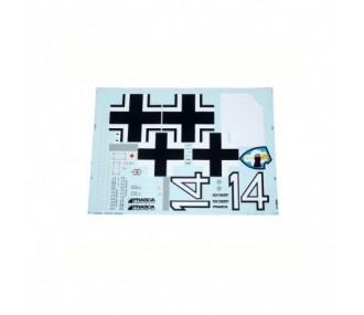 Pannelli decorativi - Set di decalcomanie : Focke-Wulf Fw190A 1.5m E-FLITE - FLASH RC