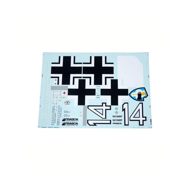 Dekorationsbretter - Decal Set: Focke-Wulf Fw190A 1.5m E-FLITE - FLASH RC