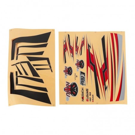 Decal Sheet : Habu STS E-FLITE - FLASH RC