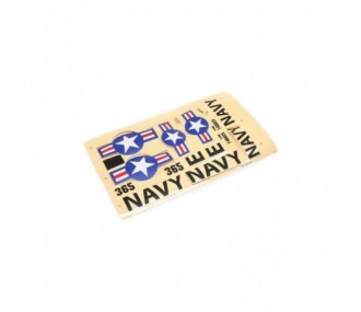 Decal Sheet : T-28 Trojan 1.1m E-FLITE - FLASH RC