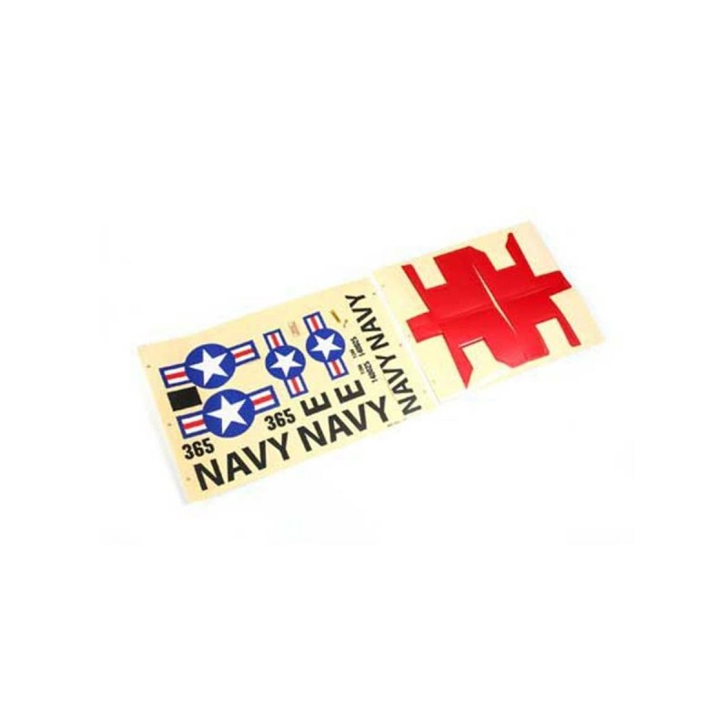 Hoja de calcas : T-28 E-FLITE - FLASH RC