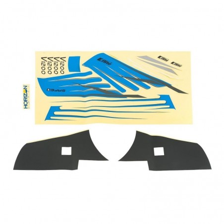 Decal Sheet : V1200 E-FLITE - FLASH RC