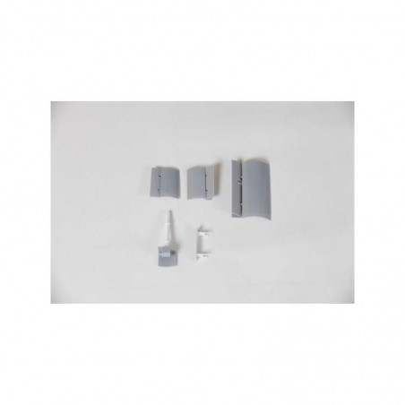 Landing gear kits - Nose gear doors : F-18 80mm EDF E-FLITE - FLASH RC