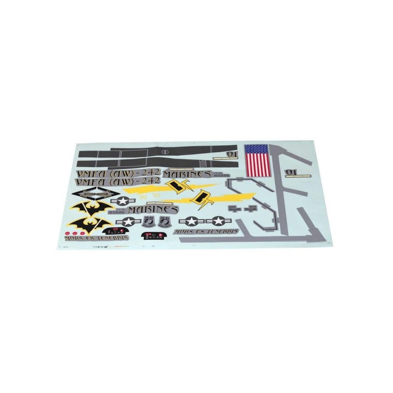 Decals : F-18 80mm EDF E-FLITE - FLASH RC
