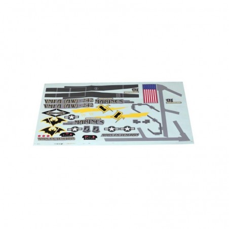 Decals : F-18 80mm EDF E-FLITE - FLASH RC