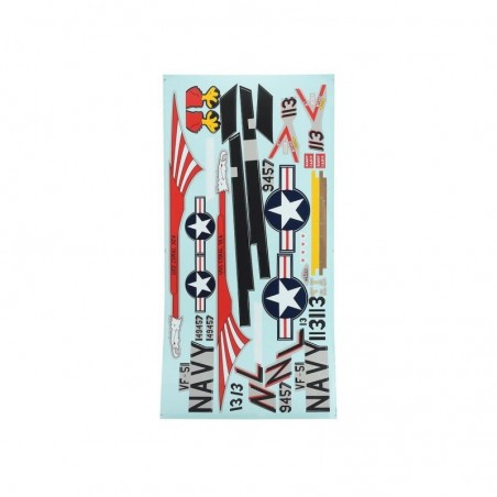 Decal Set : F-4 Phantom II 80mm EDF E-FLITE - FLASH RC