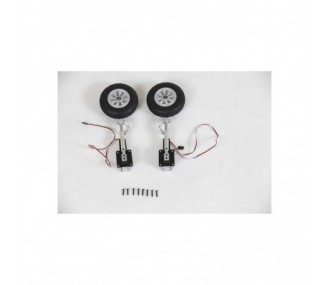 Kit carrello di atterraggio - Carrello principale : P-51D 1,5m E-FLITE - FLASH RC