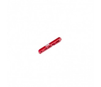 Ricambi RC Auto - ARRMA Supporto Telaio Posteriore Centrale Alluminio 87mm Rosso - ARA320566 - FLASH RC