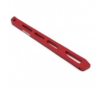 ARRMA Rear Center Chassis Brace Aluminum 140mm Red - ARA320567 - FLASH RC
