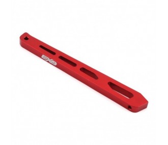 Ricambi RC Auto - ARRMA Supporto Telaio Posteriore Centrale Alluminio 120mm Rosso - ARA320568 - FLASH RC
