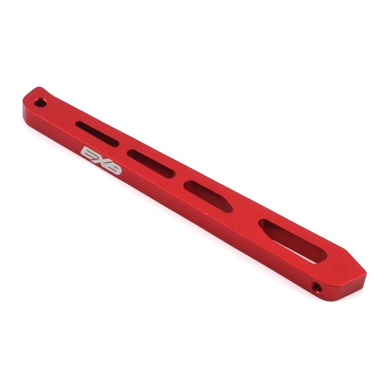 Ricambi RC Auto - ARRMA Supporto Telaio Posteriore Centrale Alluminio 120mm Rosso - ARA320568 - FLASH RC