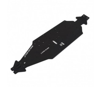 Piezas de coches RC - ARRMA Chasis de aluminio CNC 7075 T6 LWB Negro - ARA320570 - FLASH RC