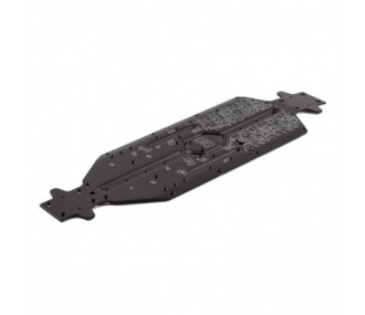 Piezas de coches RC - ARRMA Chasis de aluminio CNC 7075 T6 LWB Negro - ARA320571 - FLASH RC