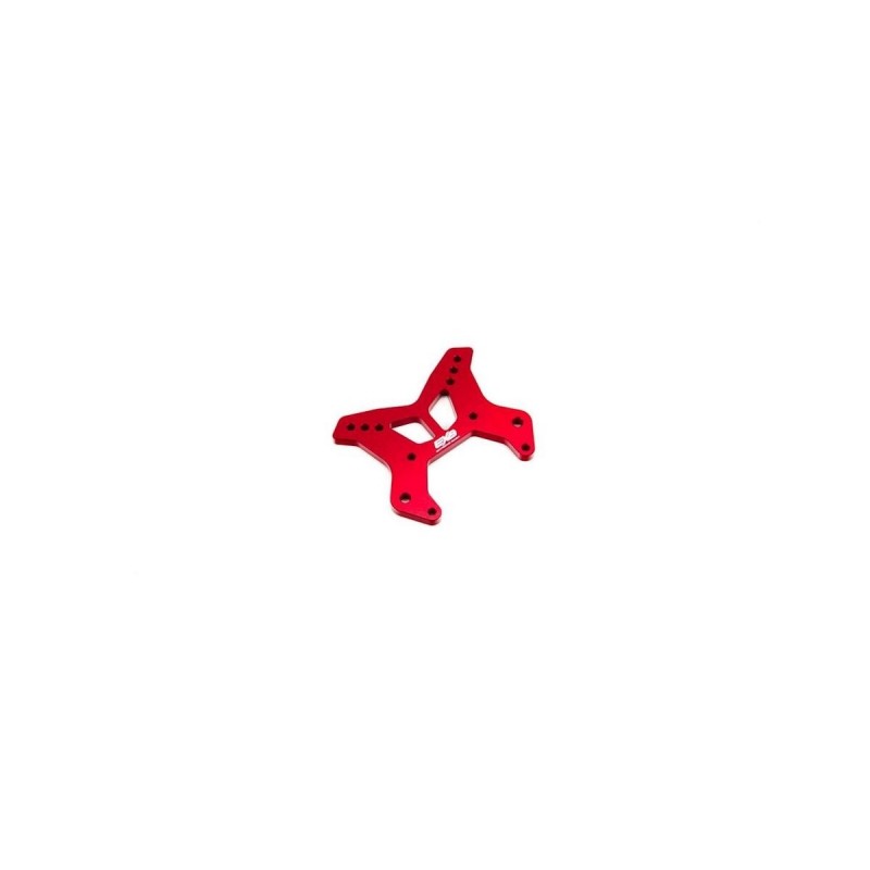 ARRMA Front Shock Tower CNC 7075 T6 Aluminum M Red - ARA320576 - FLASH RC