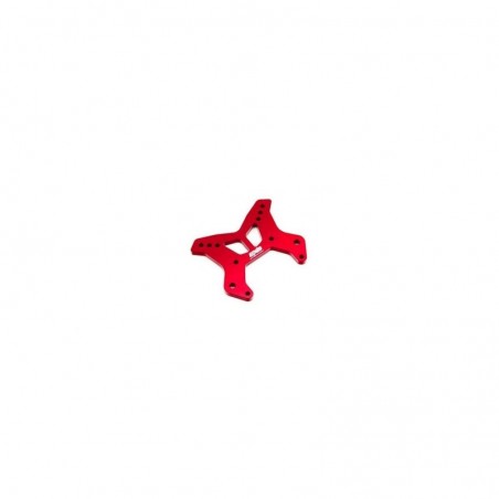 Piezas de coches RC - ARRMA Torre de amortiguador delantero CNC 7075 T6 Aluminio M Rojo - ARA320576 - FLASH RC