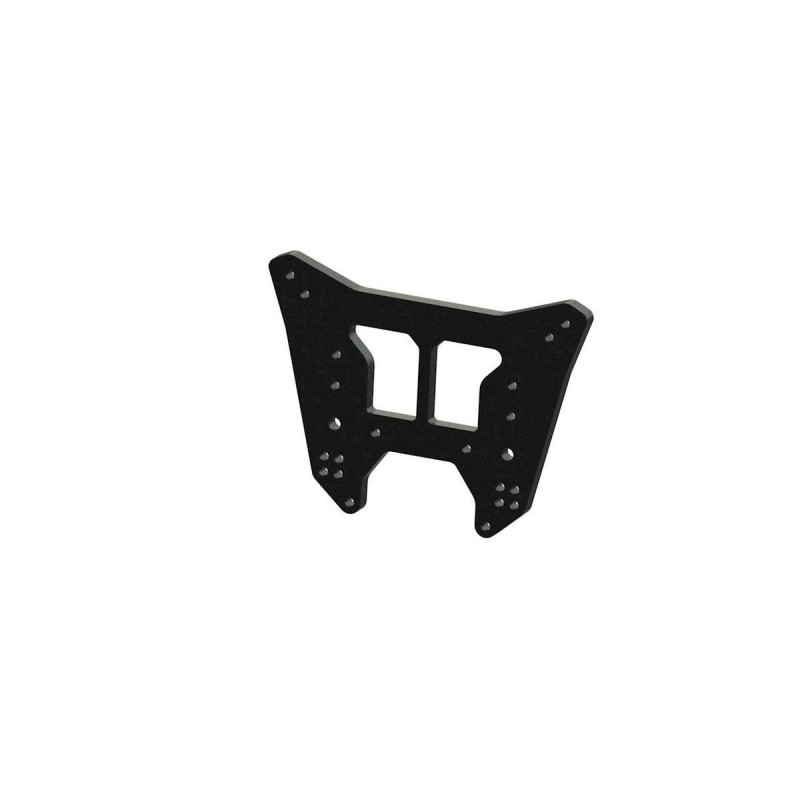 Ricambi RC auto - ARRMA Torre ammortizzatore posteriore in alluminio nero - ARA320581 - FLASH RC