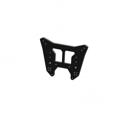 Piezas coche RC - ARRMA Torre de amortiguador trasero de aluminio negro - ARA320581 - FLASH RC