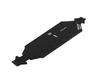 Piezas de coches RC - ARRMA Chasis de aluminio CNC 7075 T6 XLWB Negro - ARA320610 - FLASH RC